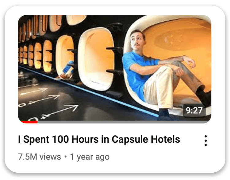 I Spent 100 Hours in Capsule Hotels