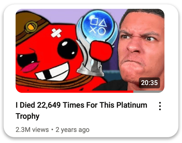 I Died 22,649 Times For This Platinum Trophy